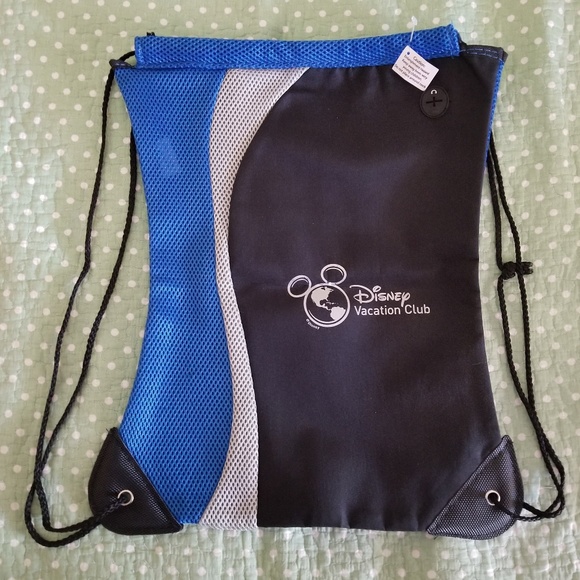 Disney Handbags - Disney Vacation Club Microfiber Mesh String Bag